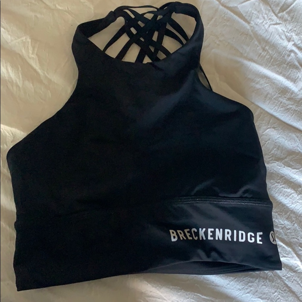 Lululemon High Neck Free To Be Sports Bra